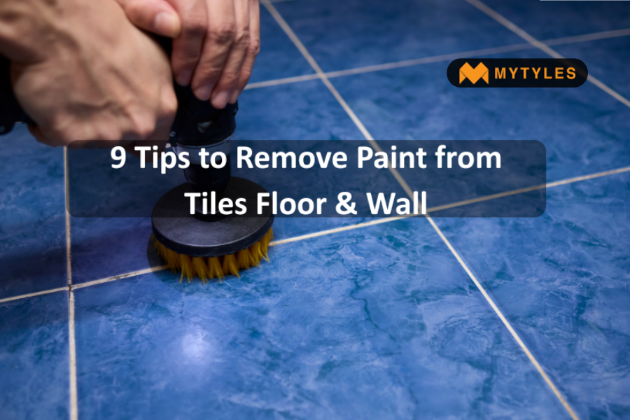 9 Tips to Remove Paint from Tiles - Ways to Get Paint Off Tiles